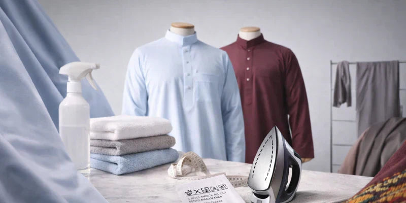 Caring for Your Thobe: Fabric Care Tips to Maintain Elegance & Longevity