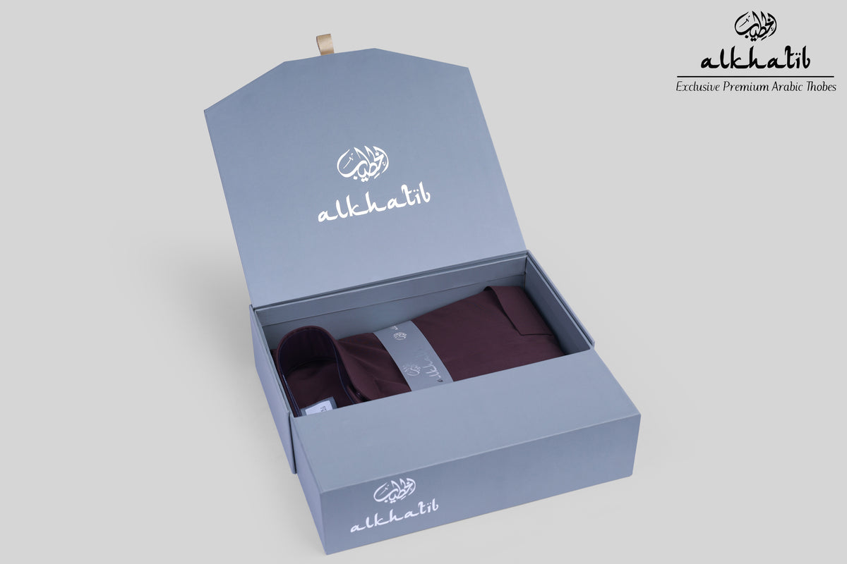 AL KHATIB SAUDI STYLE HUCKLEBERRY THOBE STYLE 2