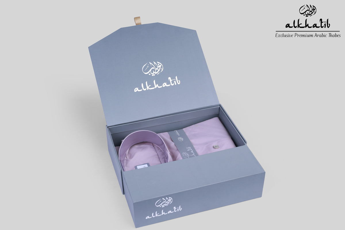 AL KHATIB SAUDI STYLE VIOLET ICE THOBE