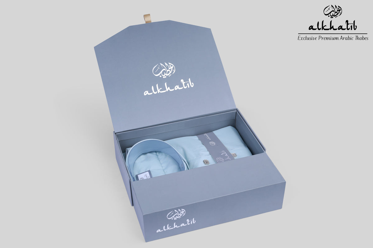 AL KHATIB SAUDI STYLE SEA FOAM THOBE