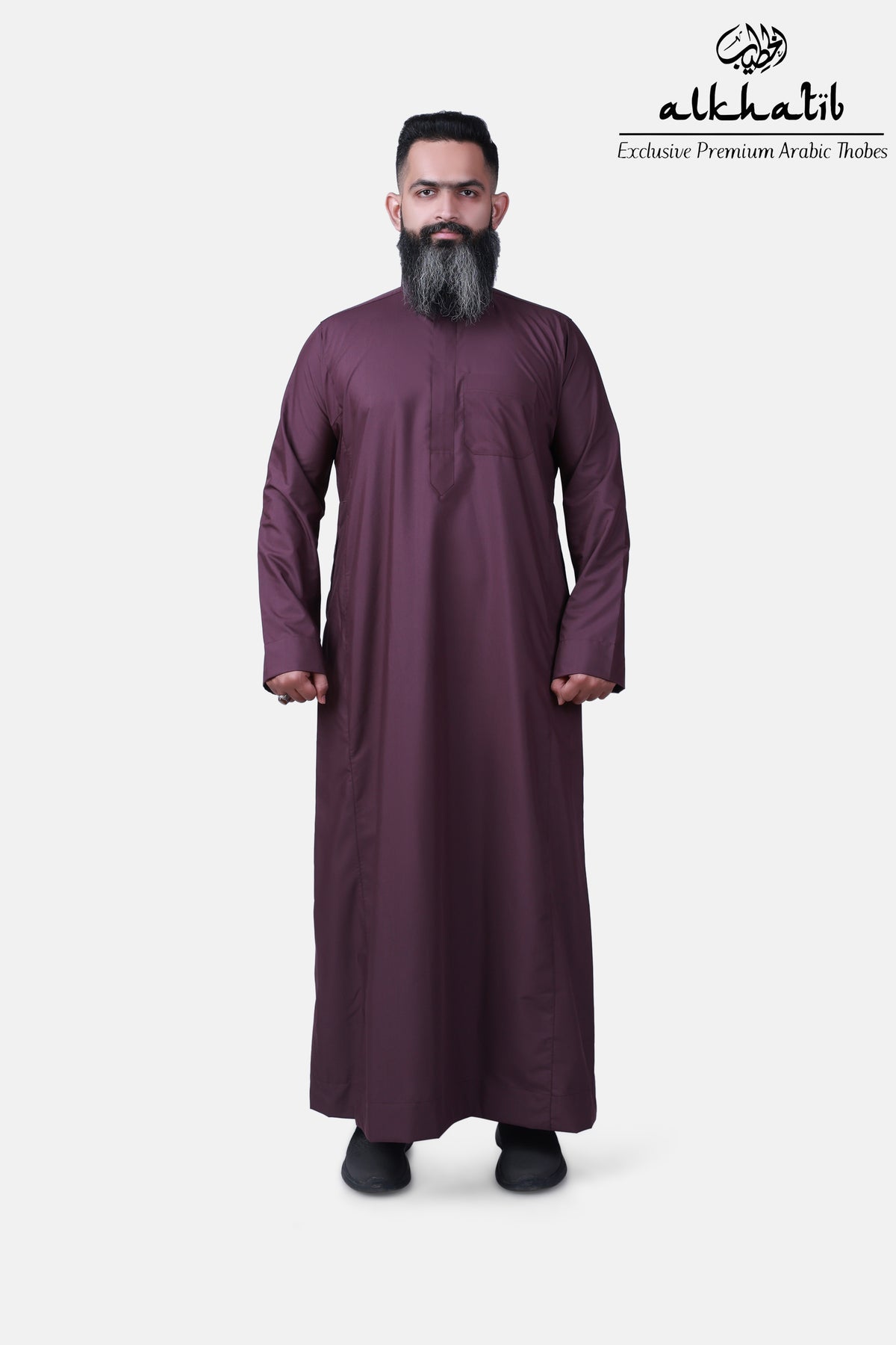 AL KHATIB SAUDI STYLE HUCKLEBERRY THOBE STYLE 2