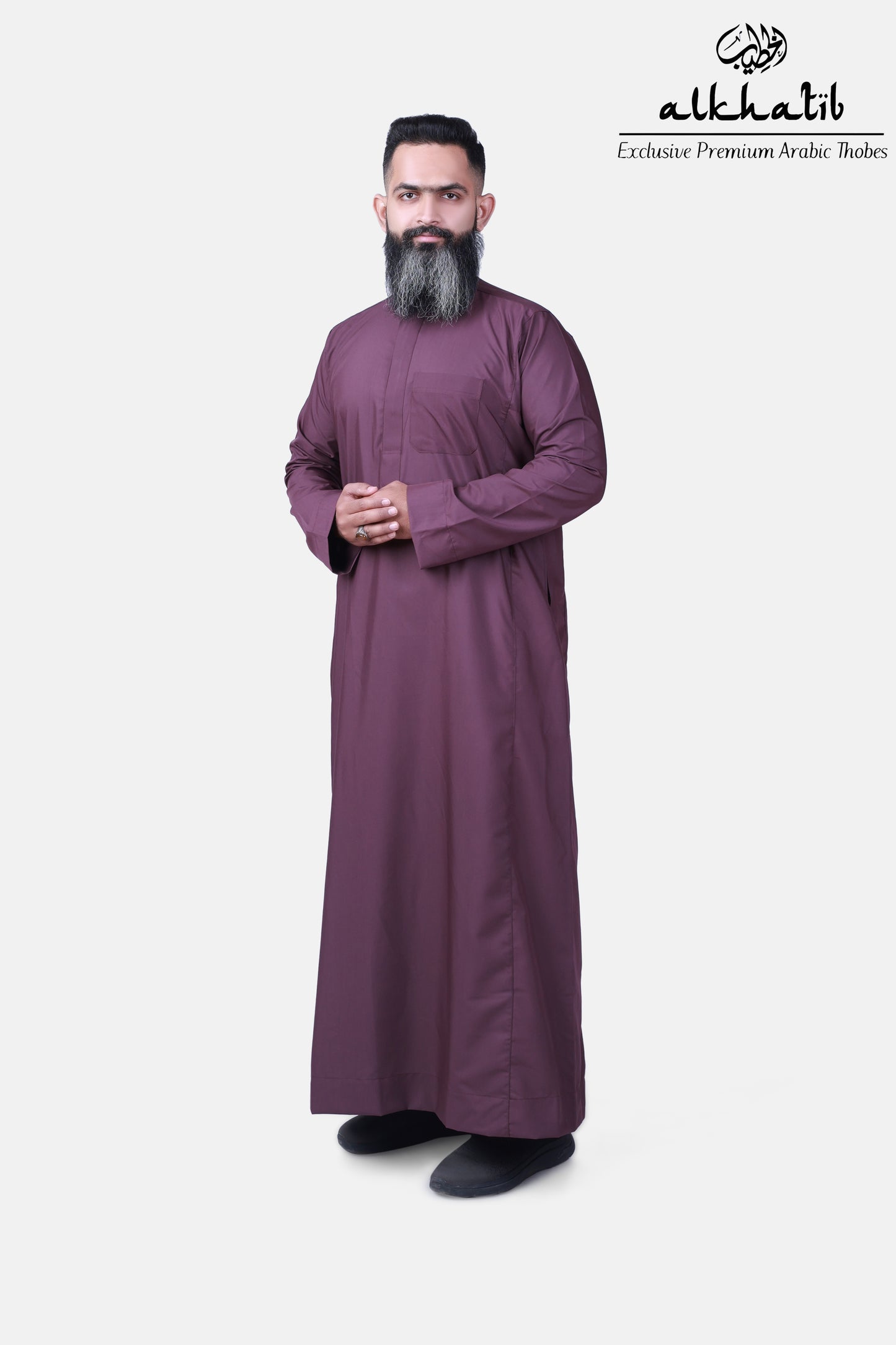 AL KHATIB SAUDI STYLE HUCKLEBERRY THOBE STYLE 2