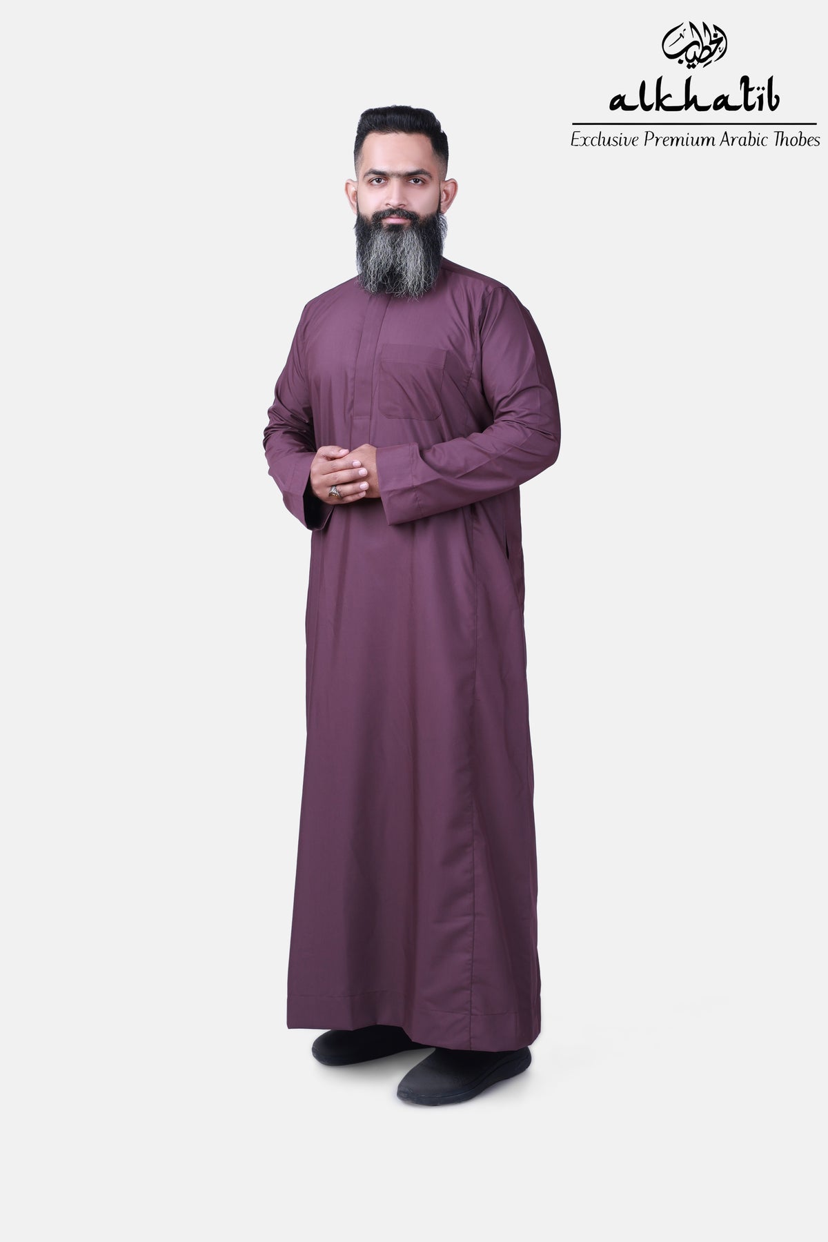 AL KHATIB SAUDI STYLE HUCKLEBERRY THOBE STYLE 2