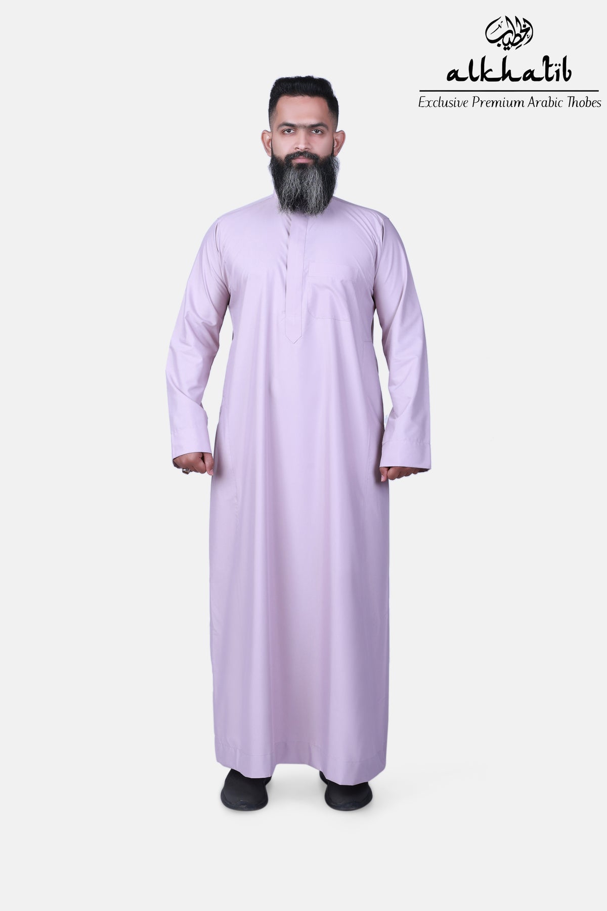 AL KHATIB SAUDI STYLE VIOLET ICE THOBE STYLE 2