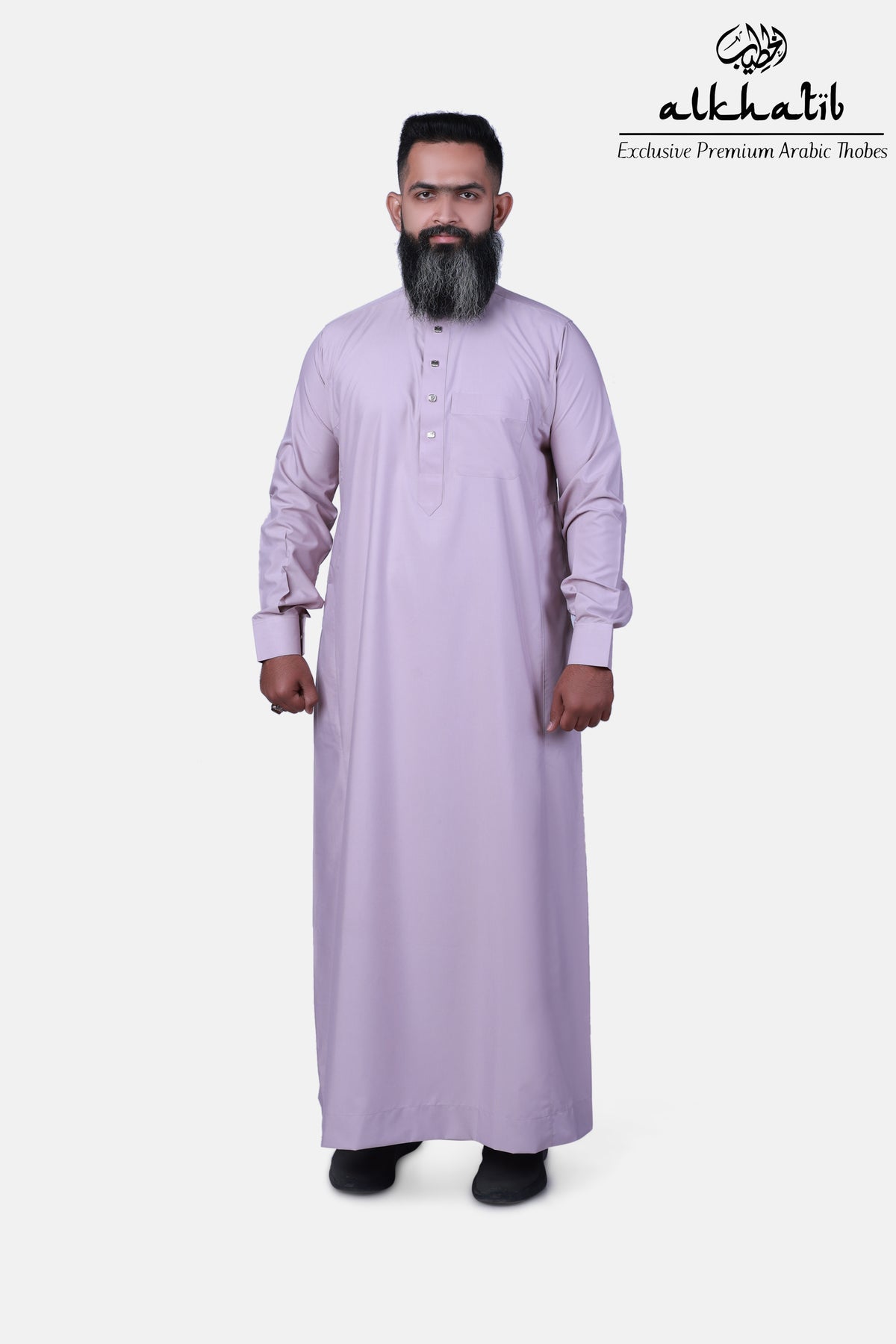 AL KHATIB SAUDI STYLE VIOLET ICE THOBE