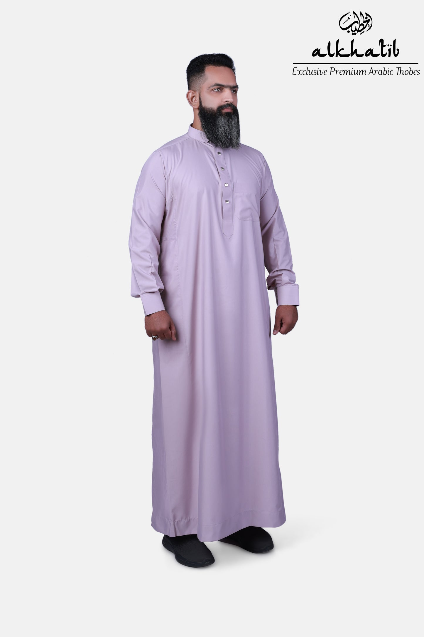 AL KHATIB SAUDI STYLE VIOLET ICE THOBE