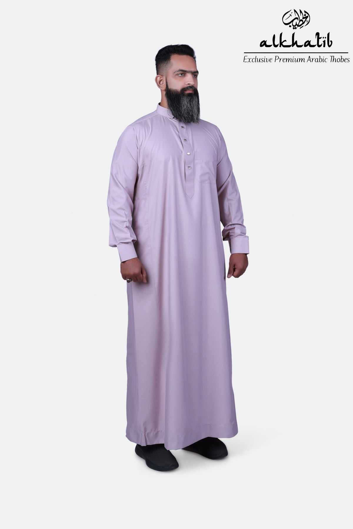 AL KHATIB SAUDI STYLE VIOLET ICE THOBE