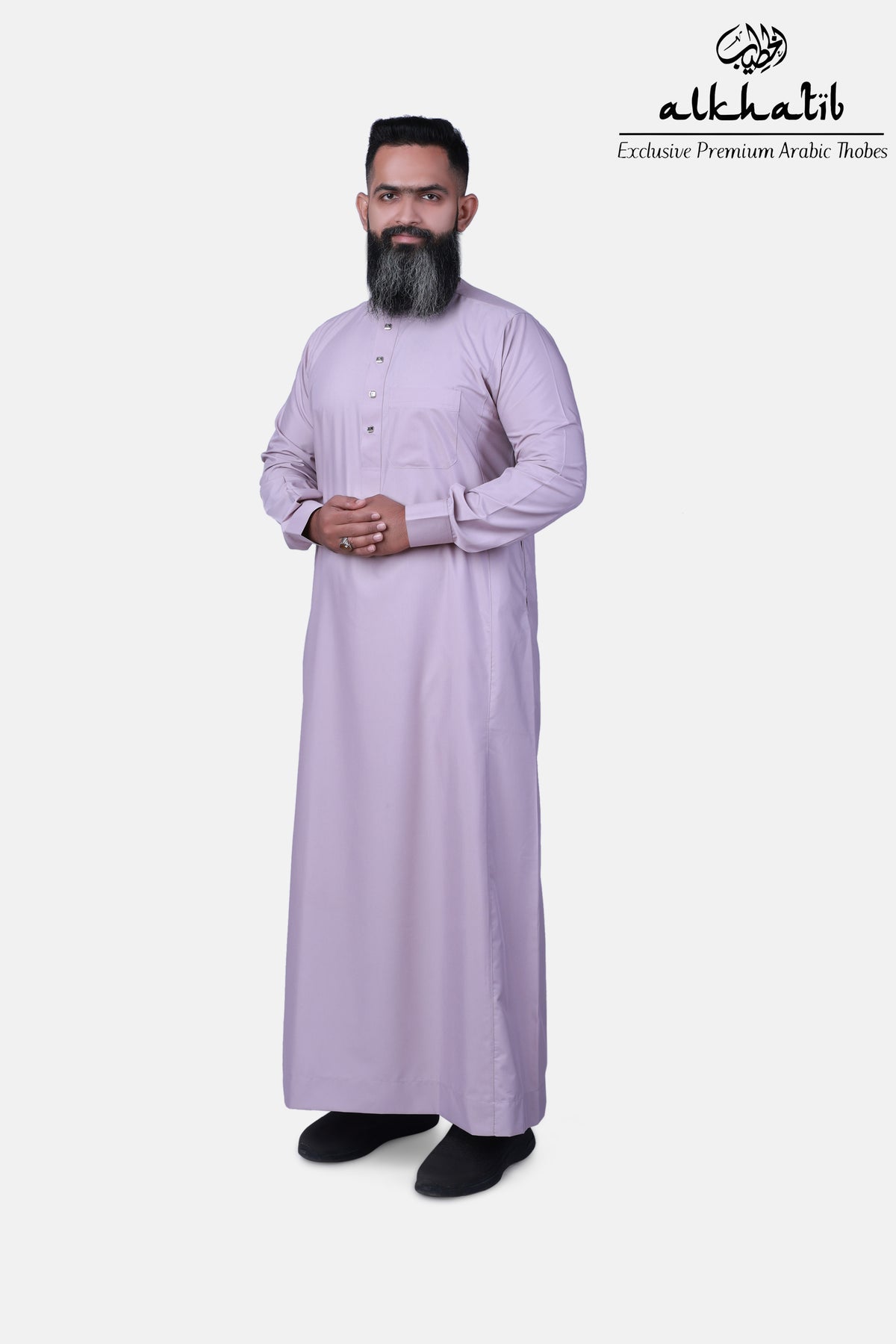 AL KHATIB SAUDI STYLE VIOLET ICE THOBE
