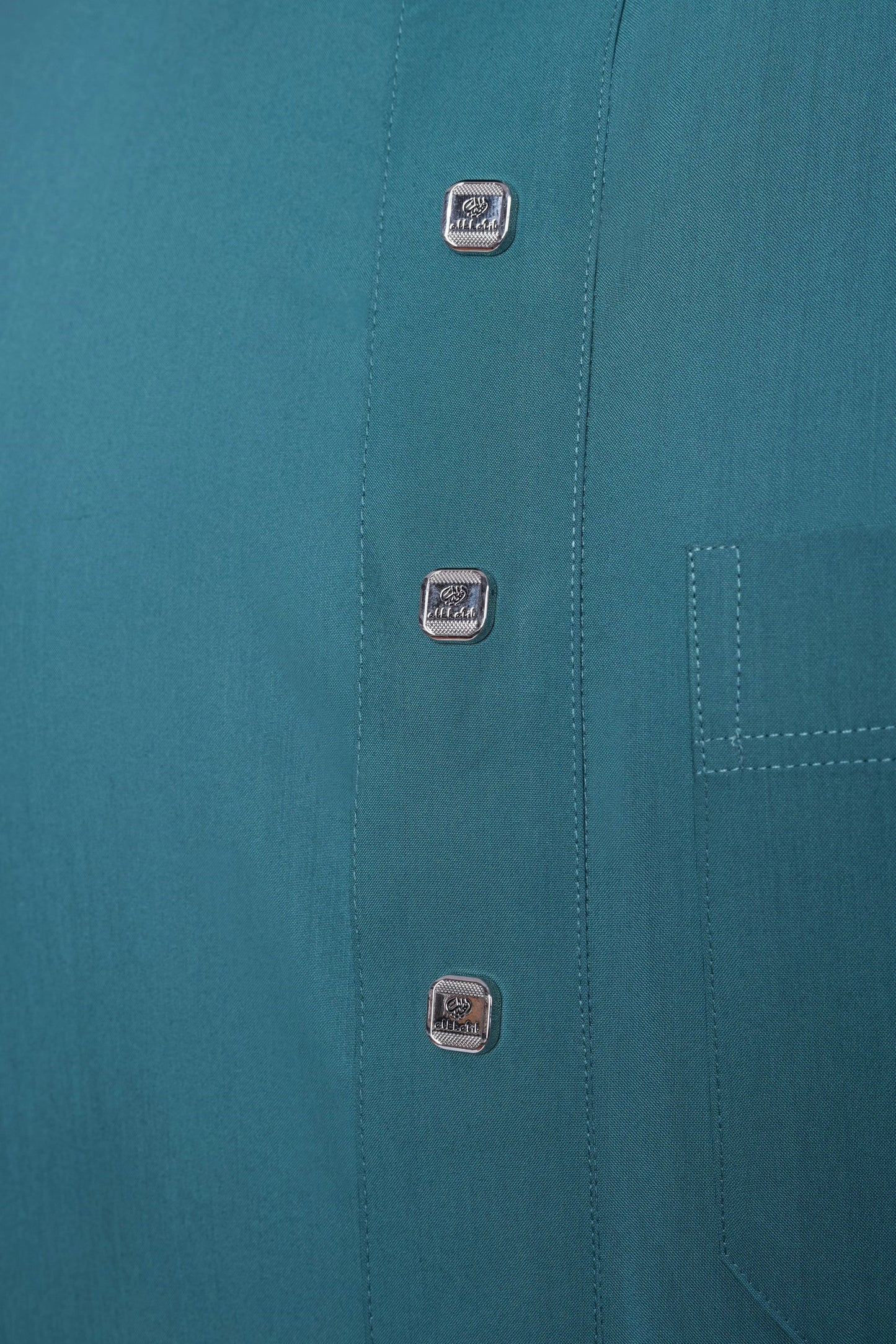AL KHATIB SAUDI STYLE PINE GREEN THOBE