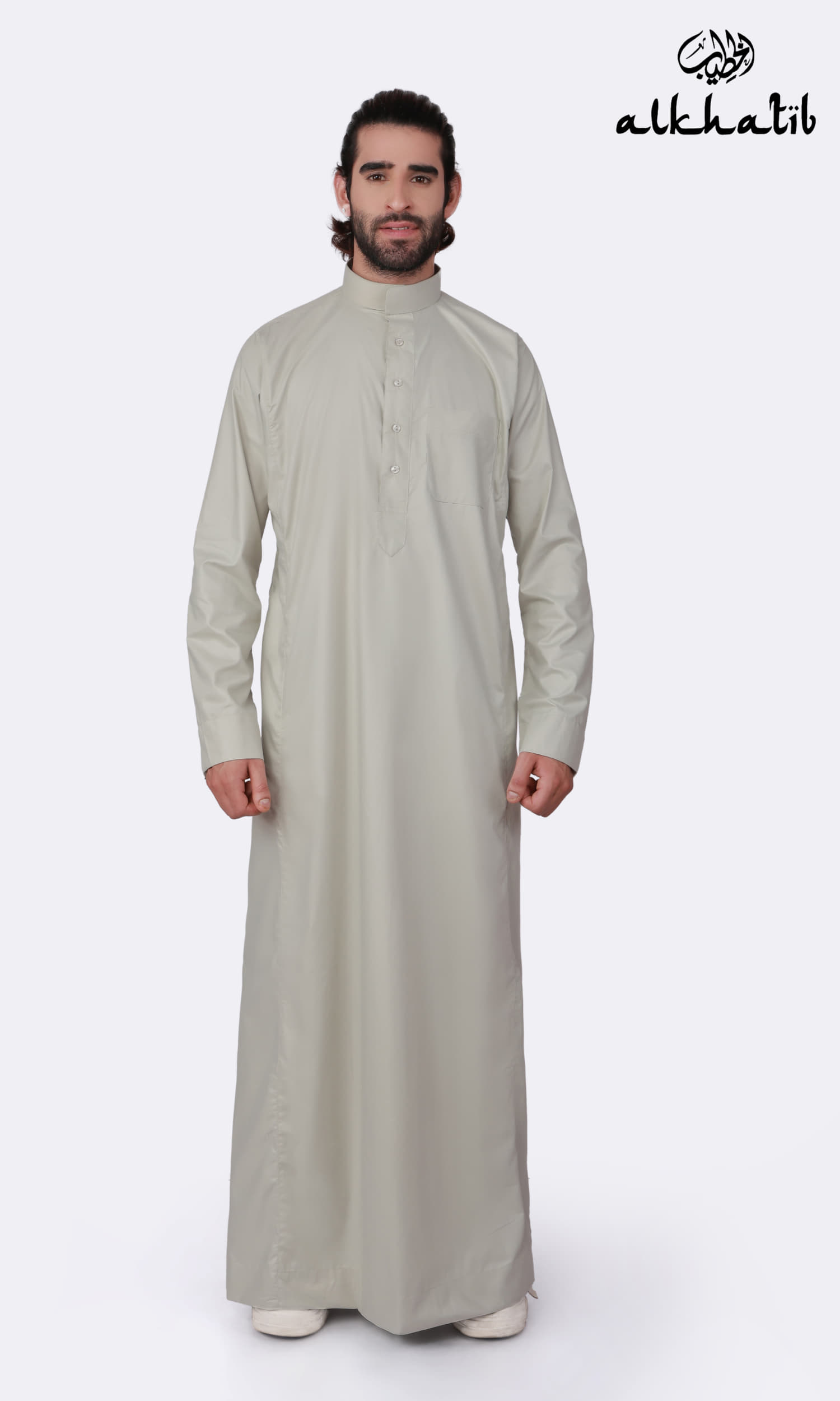 AL KHATIB CREAM SAUDI STYLE THOBE